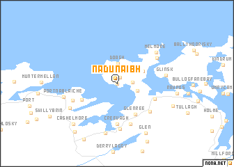 map of Na Dúnaibh