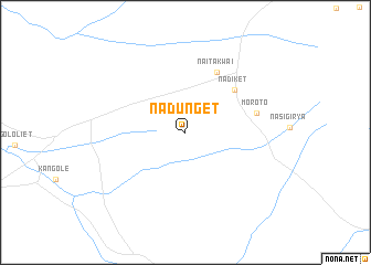 map of Nadunget