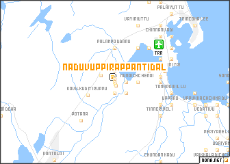 map of Naduvuppirappantidal