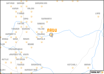 map of Nadu