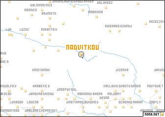 map of Nad Vitkou