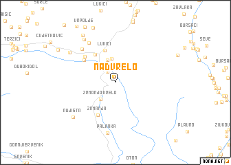 map of Nadvrelo