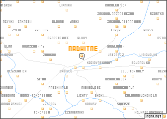 map of Nadwitne