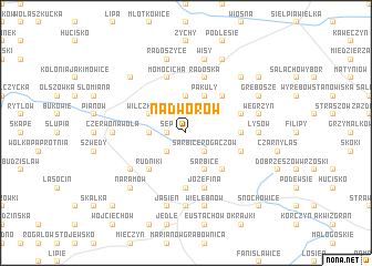 map of Nadworów