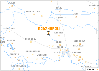 map of Nadzhafali