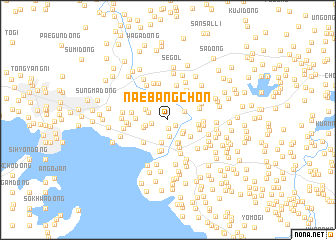 map of Naebang-ch\