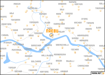 map of Naebu