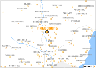 map of Naedo-dong