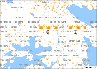 map of Naedong-ni