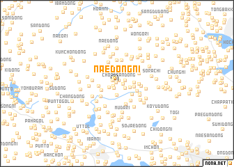 map of Naedong-ni