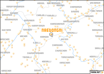 map of Naedong-ni