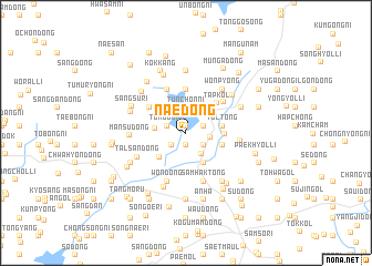 map of Nae-dong