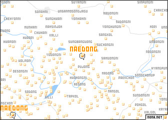 map of Naedong