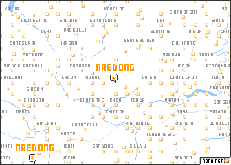 map of Naedong