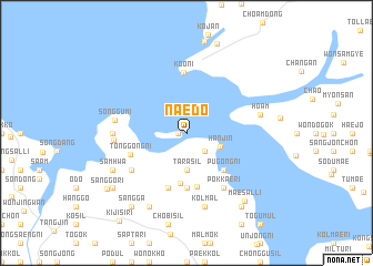 map of Naedo