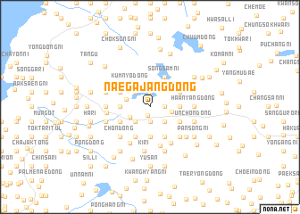 map of Naegajang-dong