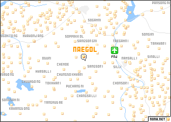 map of Nae-gol