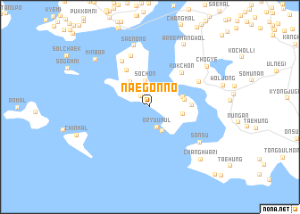 map of Naegŏnnŏ