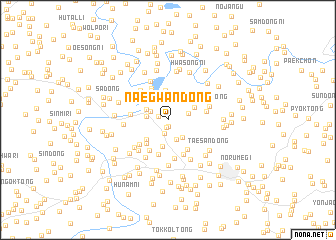 map of Naegwan-dong