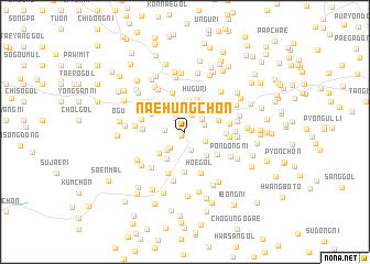 map of Naehŭngch\