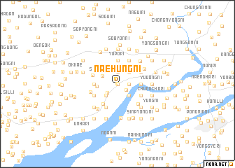 map of Naehŭng-ni