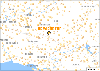 map of Naejangt\