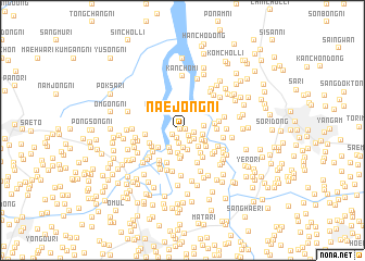 map of Naejong-ni