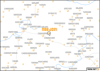 map of Naejo-ri