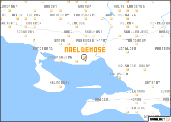 map of Nældemose