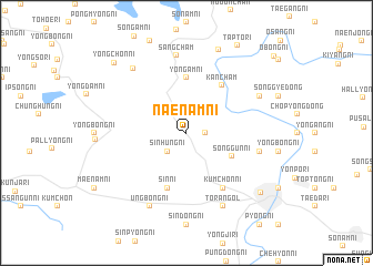 map of Naenam-ni