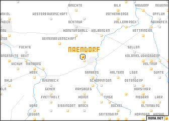 map of Naendorf