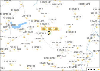 map of Naeng-gol