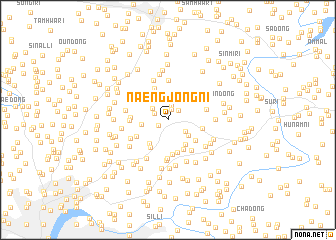 map of Naengjŏng-ni