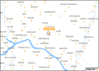 map of Naep\