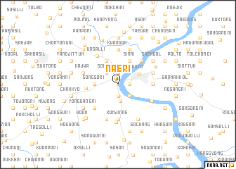 map of Nae-ri