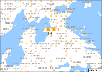 map of Naero-ri