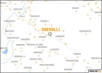 map of Naesal-li