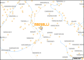 map of Naesal-li