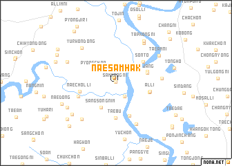 map of Naesamhak