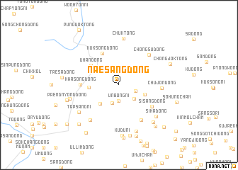 map of Naesang-dong