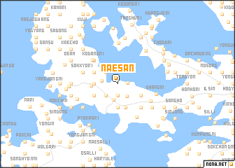 map of Naesan