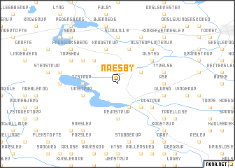 map of Næsby