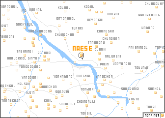 map of Naese