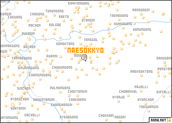 map of Naesŏkkyo