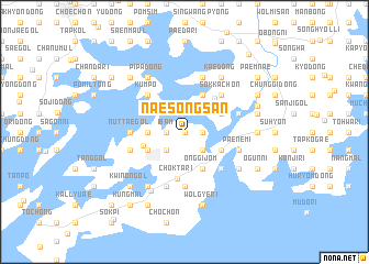 map of Naesongsan