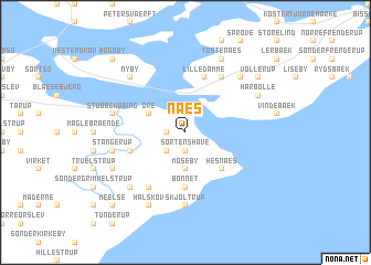 map of Næs