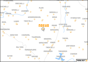 map of Naewa