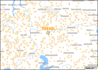 map of Naewŏl