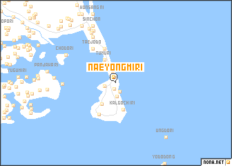 map of Naeyongmi-ri