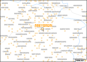 map of Naeyong-ni